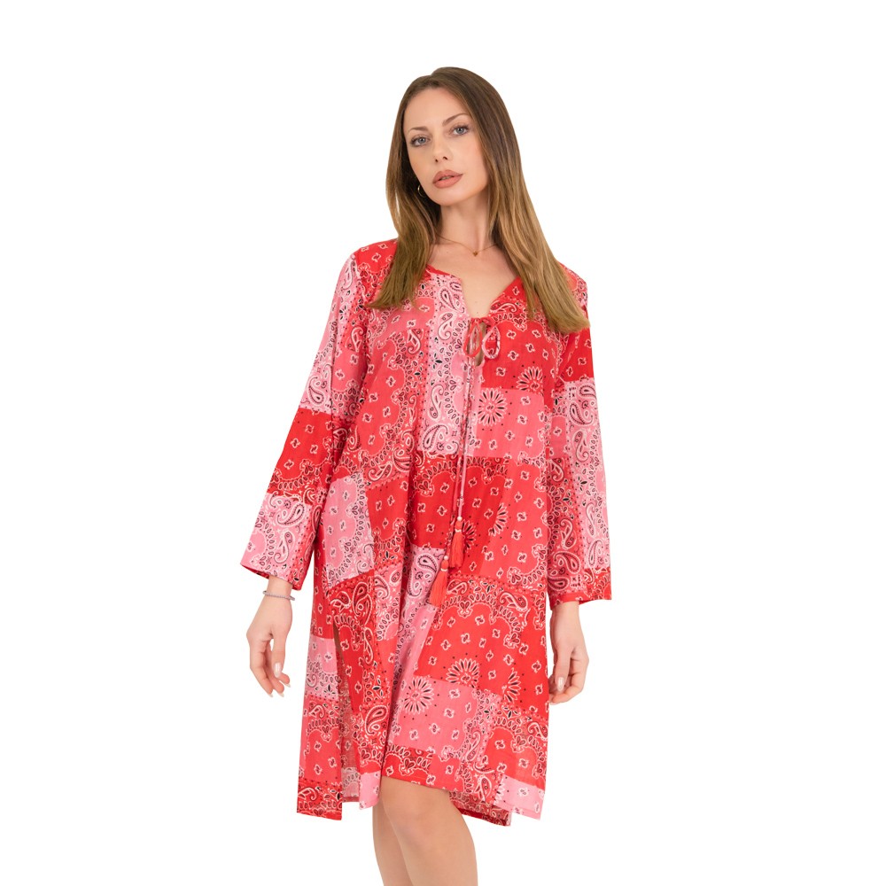 Kaftan dress with lachouri motive