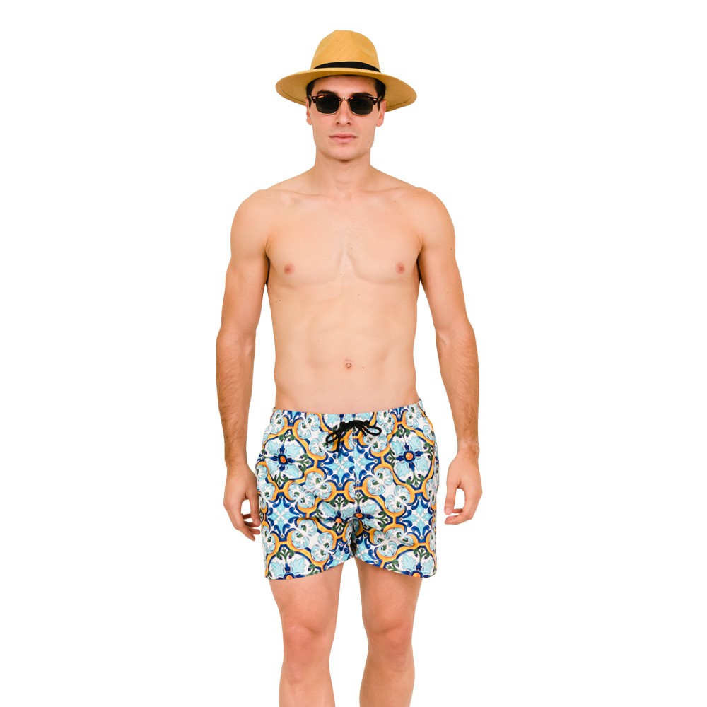 Men's Swim Shorts Positano Motive