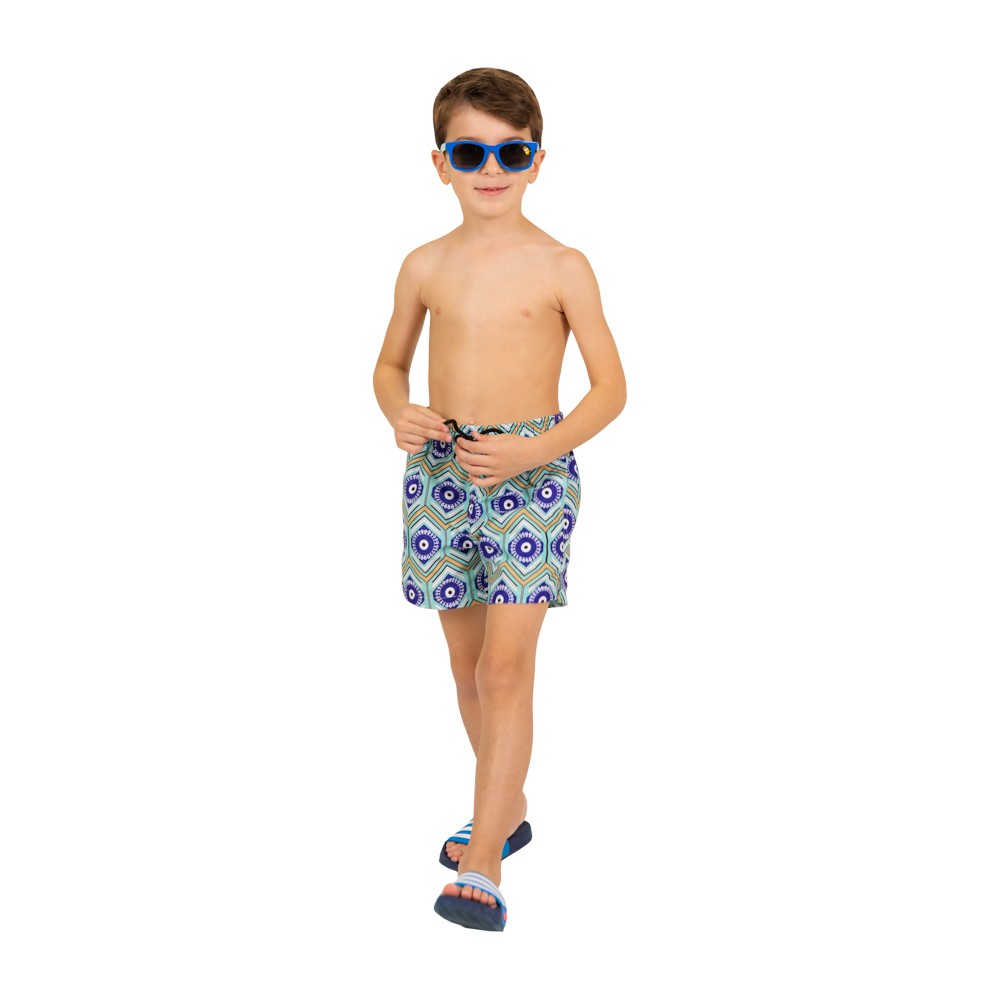 Boy's Swimwear Geometrical Motive...