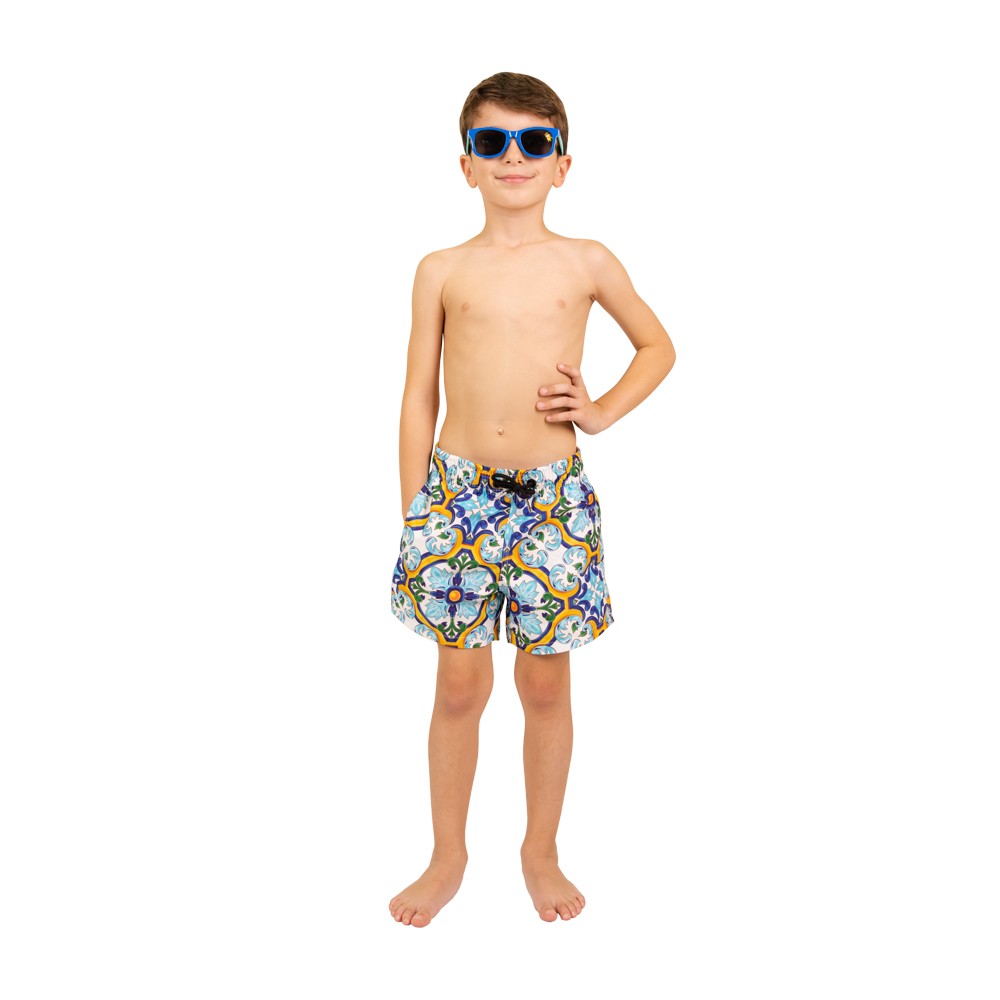 Boy's Swimwear Positano Motive