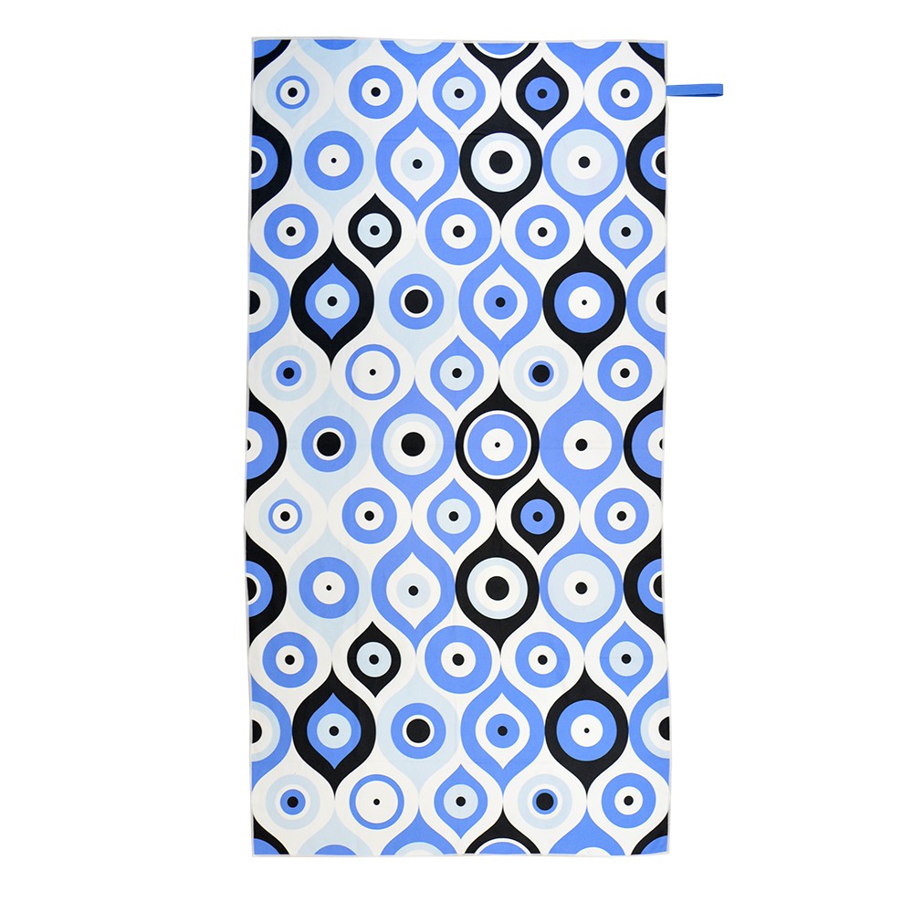 Towel Microfiber Evil Eye 145x75cm