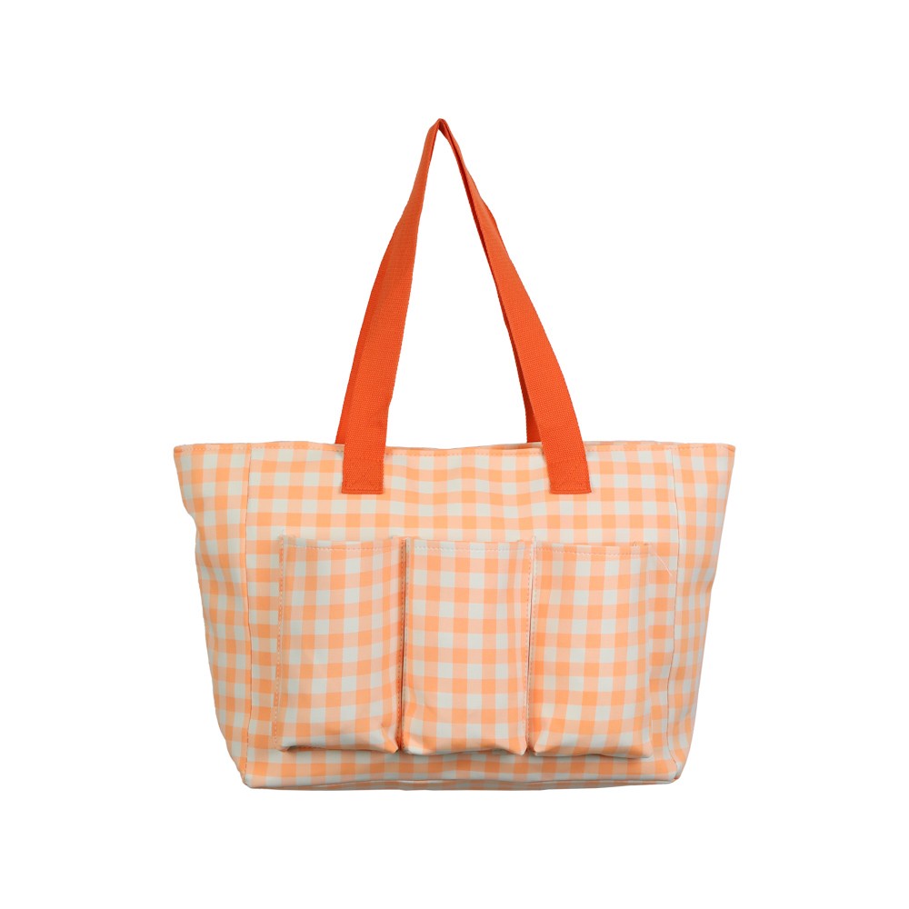 Beach Bag Plaid