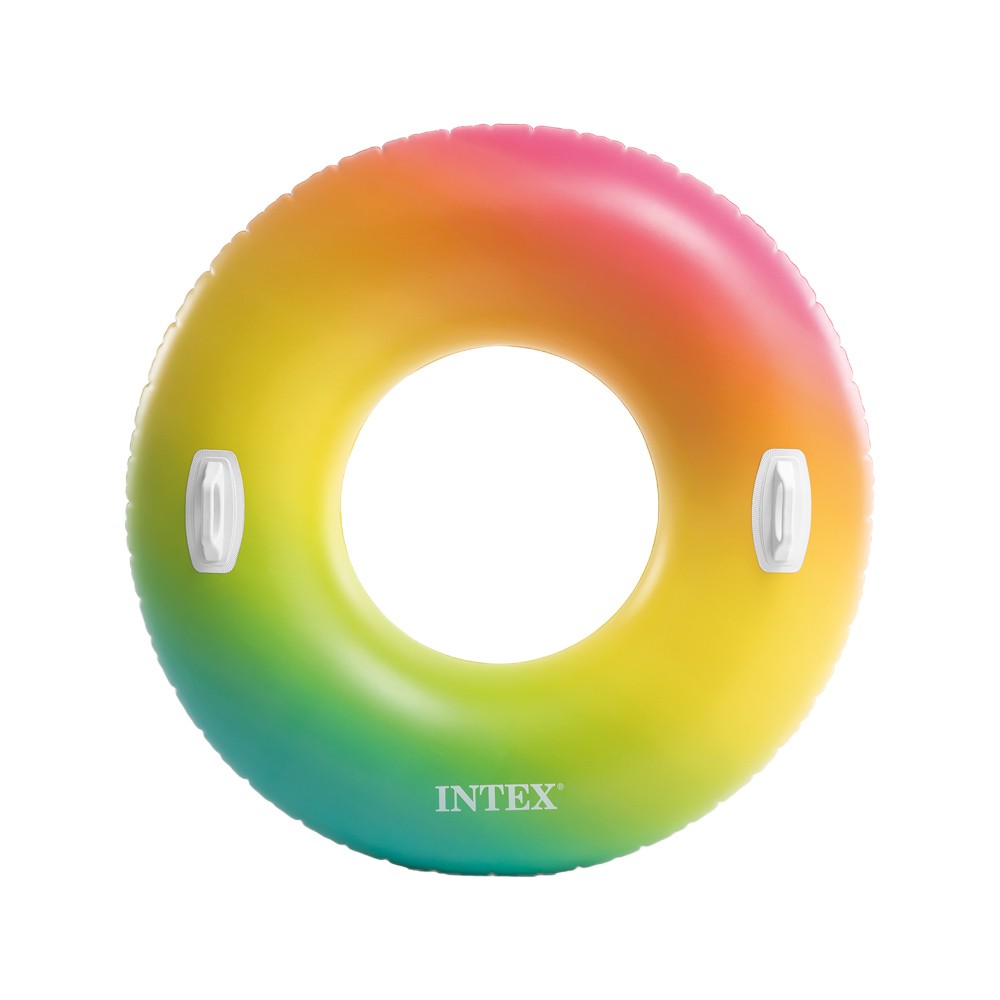 Inflatable Ring With Rainbow