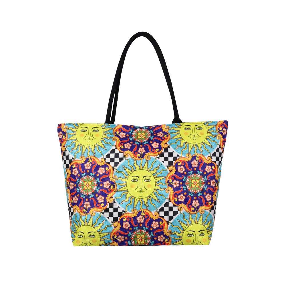 Beach Bag with Positano motive