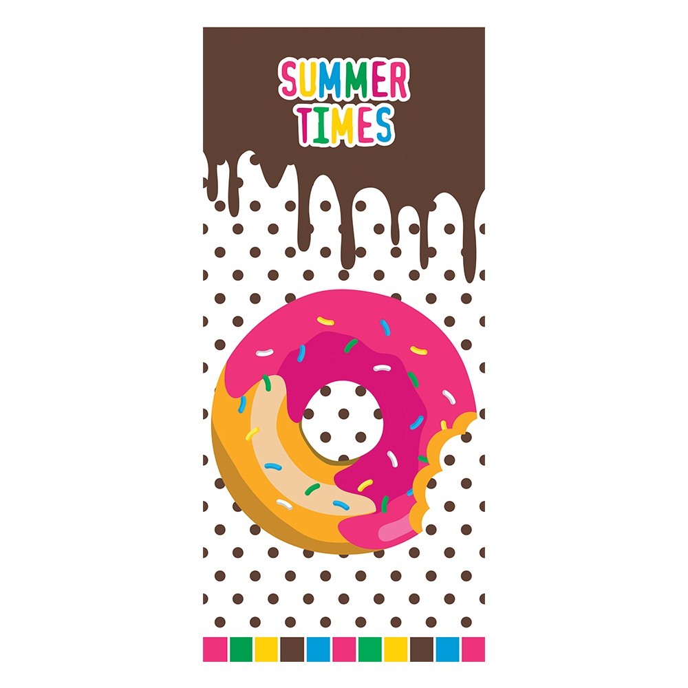 Beach Towel Cotton Velvet Donut 152x76cm