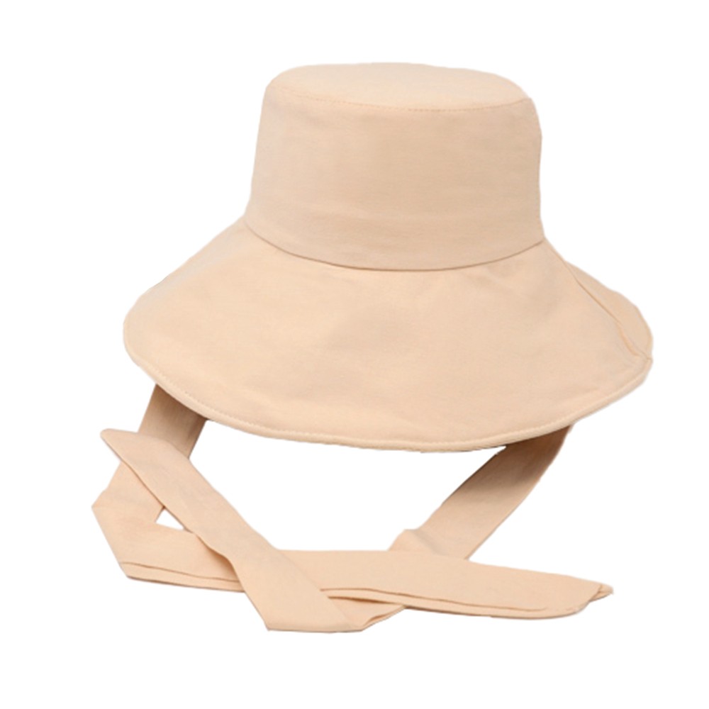 Bucket Hat with straps for neck tie