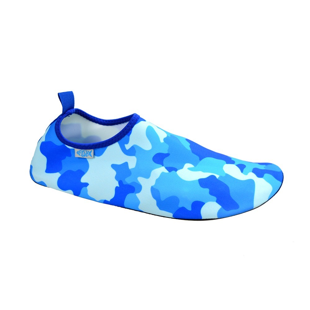 Water Shoes Light Blue Camouflage