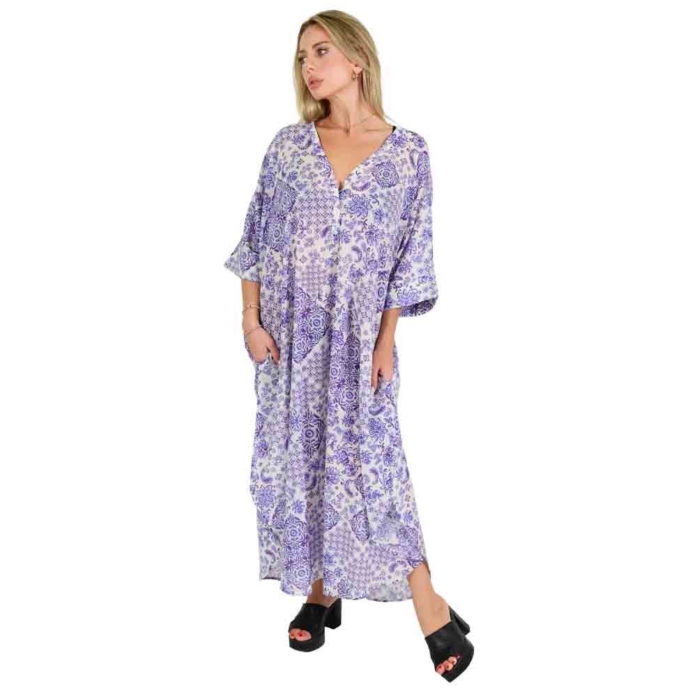 Maxi shirt dress