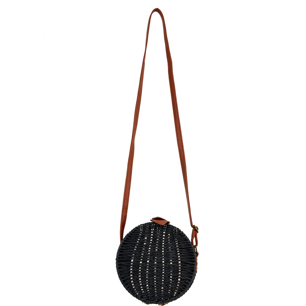 Round Straw Bag