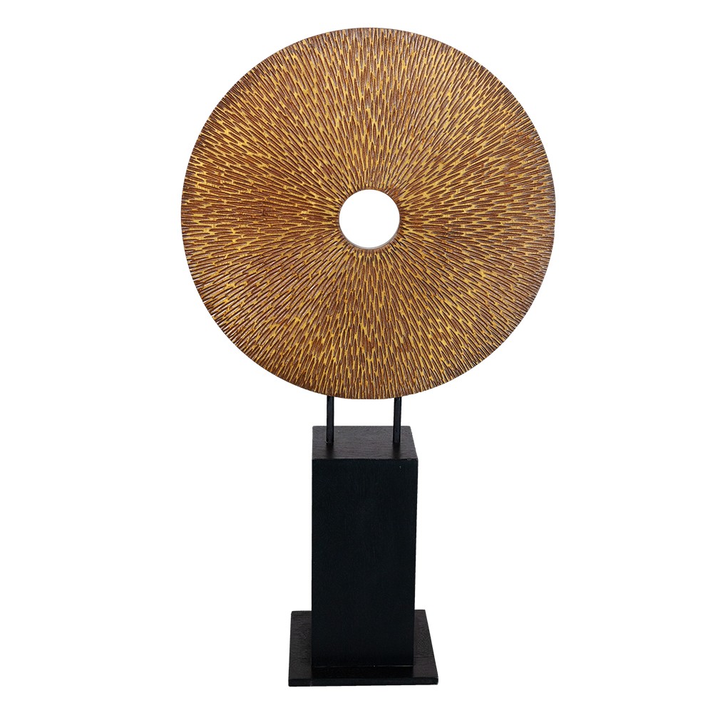 Decorative Wooden Sun 71x40x40cm