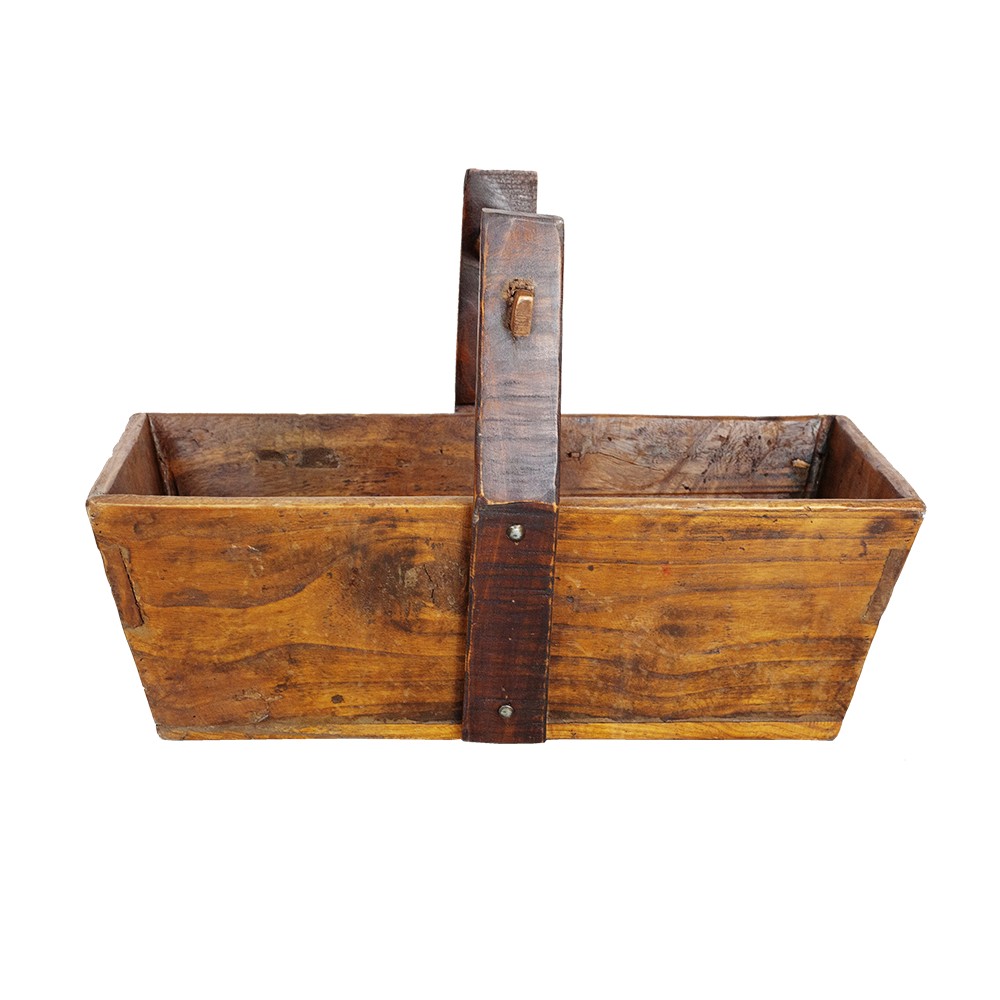 Wooden Basket Vintage 40x58x30cm