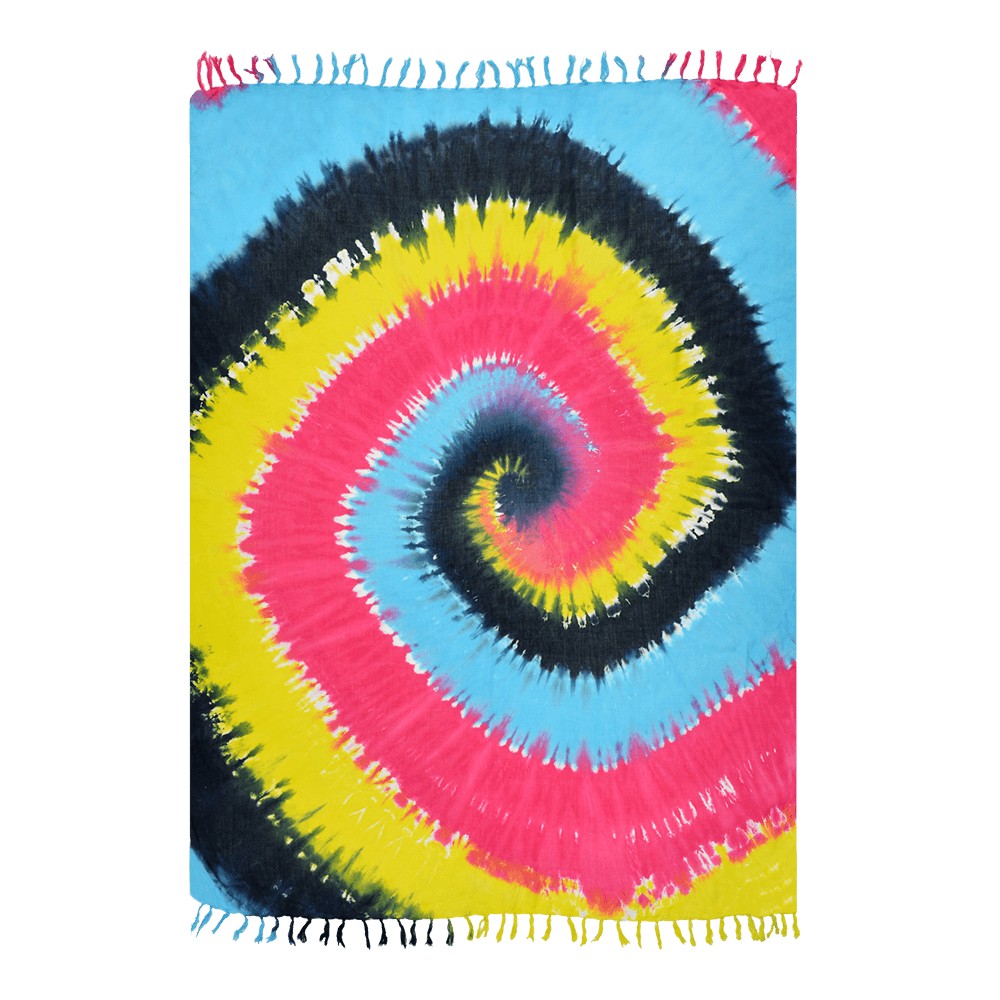 Pareo Rayon Tie Dye with Fringes...