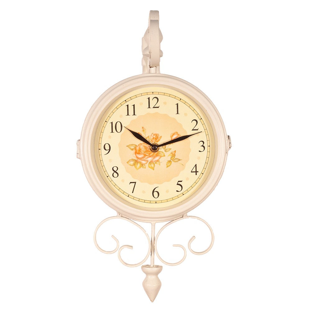 Vintage Clock Metal 22x40x38cm