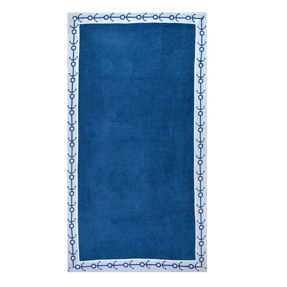 Beach Jacquard Velvet Towel Anchor...