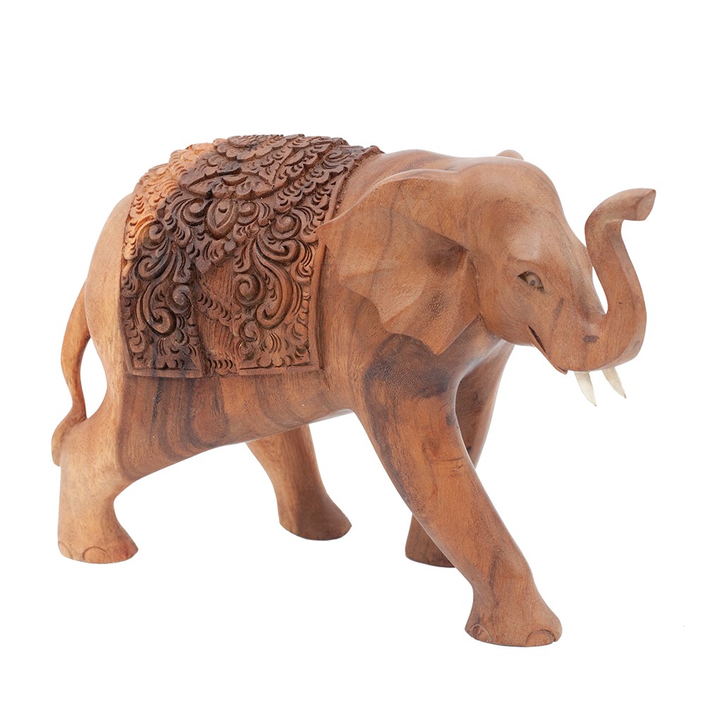 Elephant Wooden Handmade 30x23x12cm