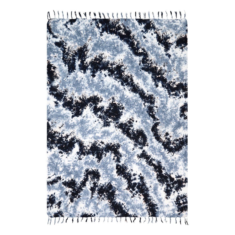 Pareo Rayon Tie-Dye With Fringes...