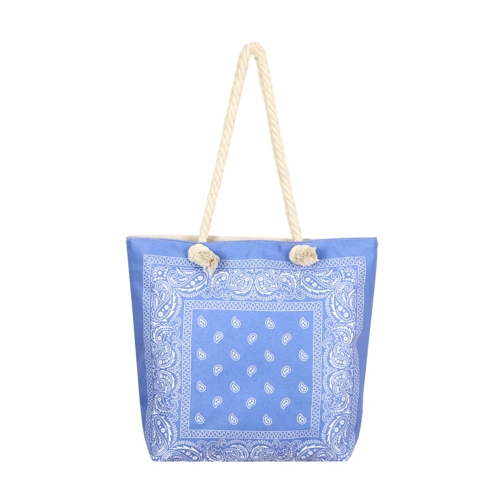 Beach Bag Paisley Oval